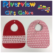 Reversible Bib - Elephants Reversible Bib - Elephants